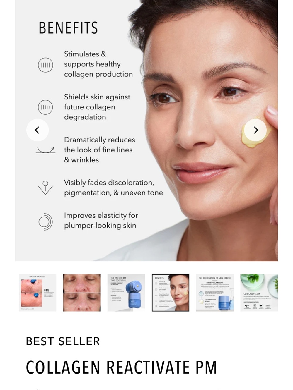 Hydropeptide collagen Reactivate cream - Picture 11 of 13